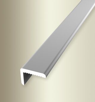 Wi-Pr; Absch-Pr 2550 mm SBS Typ 279 U Aluminium eloxiert silber 8,2 mm ungebohrt, Minileiste