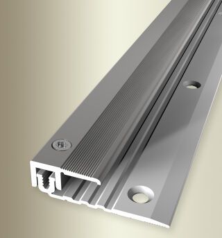 Absch.-Pr. 1000 mm SB Typ 387AS PPS®-AS Alu eloxiert edelstahloptik 5 - 11,5 mm versenkt gebohrt, zweiteilig