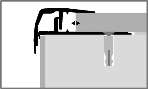 Küberit Treppenkantenprofile 510