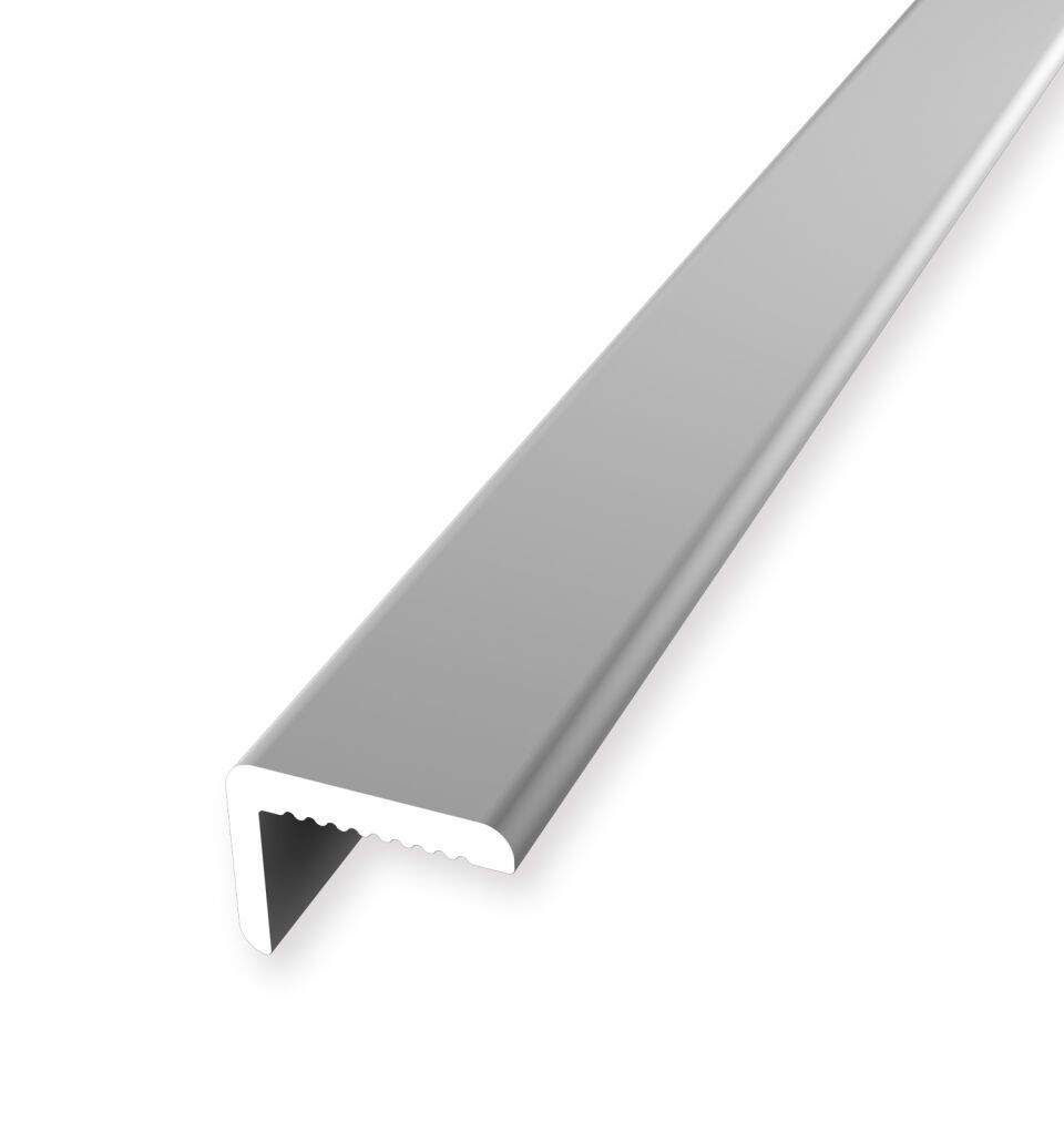 Wi-Pr; Absch-Pr 2550 mm SBS Typ 279 U Aluminium eloxiert silber 8,2 mm ungebohrt, Minileiste