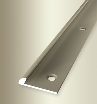 Abschlussprofil 1000 mm SBS Typ 357 Aluminium eloxiert sand 3 mm versenkt gebohrt