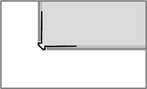 Küberit Außenecken 155