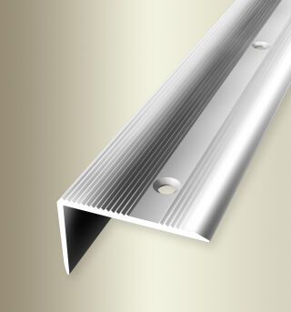 Winkelprofil 1000 mm SBS Typ 228 Aluminium poliert 0 - 22 mm versenkt gebohrt