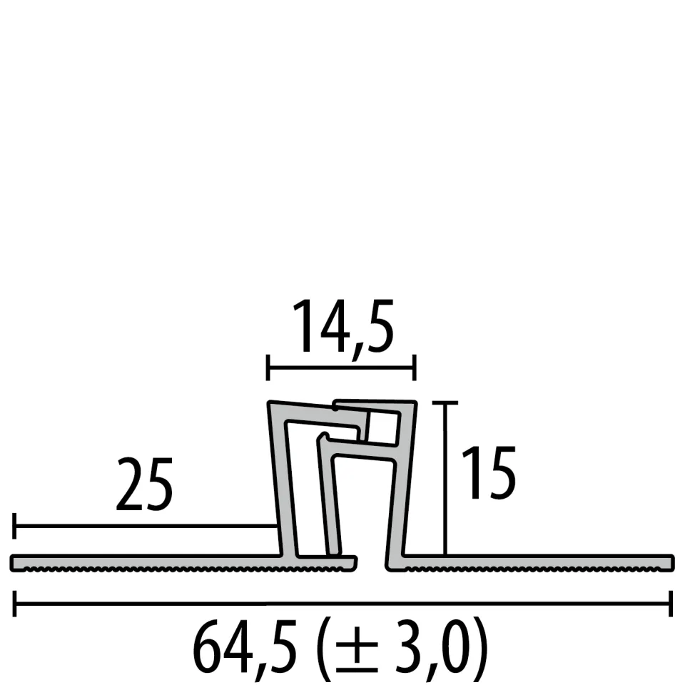 Küberit Bewegungsfugenprofile 324