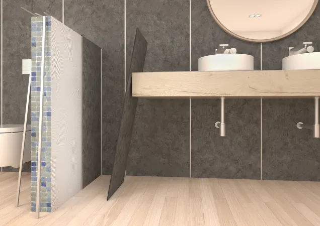 Küberit Design-Wandprofile für Vinyl- oder HPL-Platten