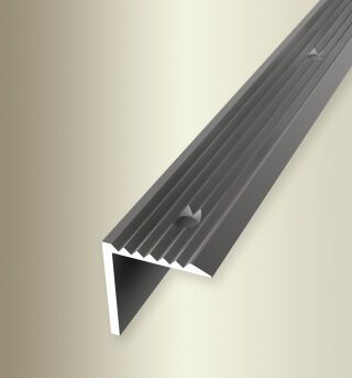 Winkelprofil 1000 mm SBS Typ 526 Alu eloxiert edelstahloptik 0 - 18 mm versenkt gebohrt