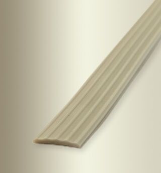 Gleitsch.einl. m. PVC 25000 mm 2512/13 PVC beige gerillt