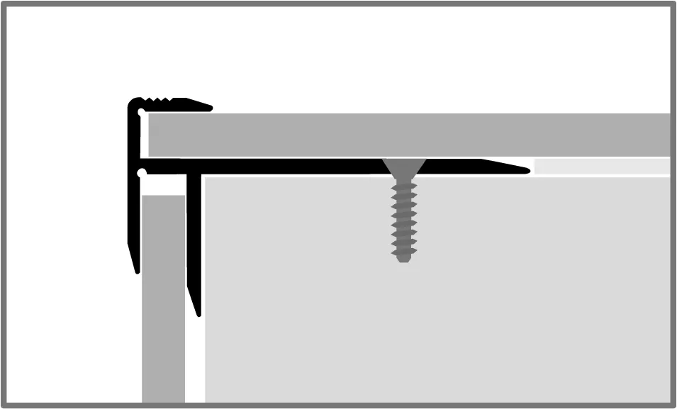 Küberit Treppenkantenprofile 826
