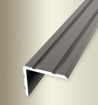 Winkelprofil 1000 mm SBS Typ 234 SK Alu eloxiert edelstahloptik 0 - 21,5 mm doppelt selbstklebend