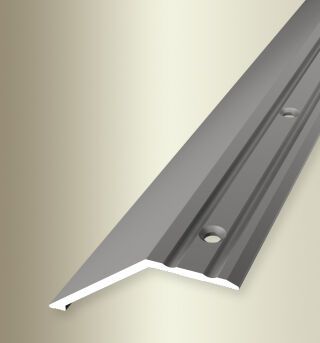 Anpassungsprofil 2700 mm SBS Typ 245 Aluminium eloxiert edelstahloptik 22 mm versenkt gebohrt