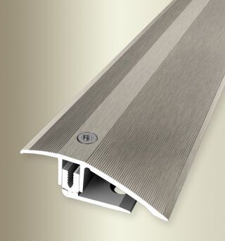 Anp.-Pr. 1000 mm SB Typ 886 PPS®-Ch flex Alu elox. platinium f.g. 7 - 23 mm versenkt gebohrt, schwenkbar