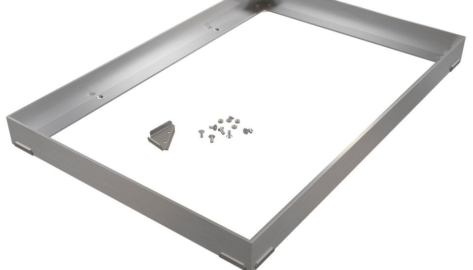 fuma Zubehör Edelstahlwinkelrahmen mit Eckverbinder