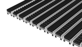Top Clean STABIL 22 mit Gummiprofil und Bürstenprofil