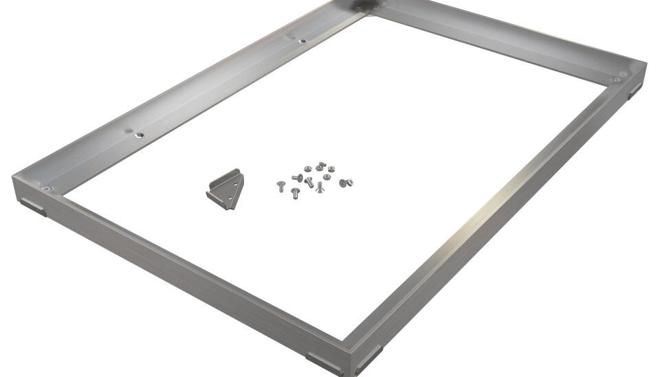 fuma Zubehör Edelstahlwinkelrahmen mit Eckverbinder