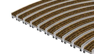 fuma Aluprofilmatte Top Clean STABIL CURVE