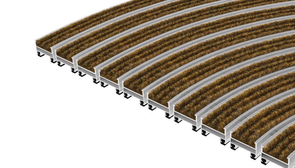 fuma Aluprofilmatte Top Clean STABIL CURVE fuma Aluprofilmatte Top Clean STABIL CURVE