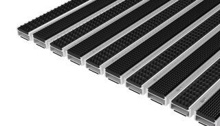 Top Clean ROBUST 17 mit Gummiprofil und Bürstenprofil