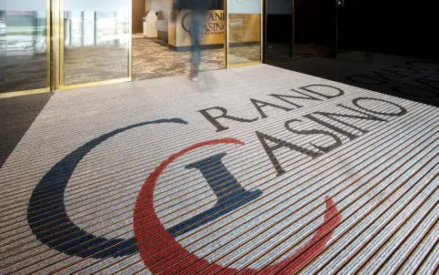 Beispiel: Logomatte im Corporate Design