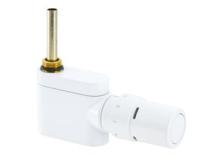 Danfoss Anschlussarmatur VHX Mono Set R 1/2, Durchgang, Verkehrsweiß, RAL 9016