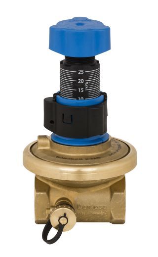 Danfoss Strangdifferenzdr.regl. ASV-PV32 Einstellskala,Rp1 1/4,Sollw.0,05-0,25bar