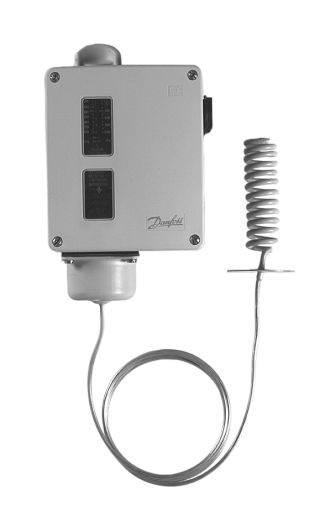 Danfoss Thermostat Raumthermostat 140 15 - 45 C, 2m + Fühlerspirale
