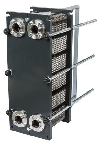 Danfoss Plattenwärmeübertrager XGM050M-1 MicroPlate, 20 Platten, geschraubt