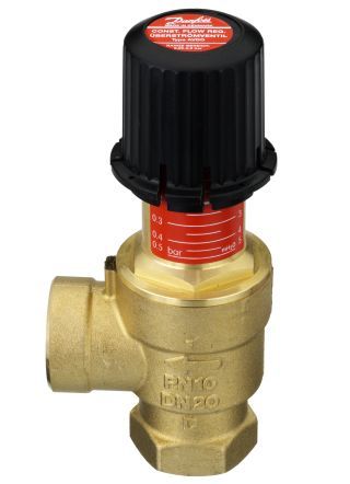 Danfoss Überströmventil AVDO 20 Rp 3/4, ECK, Innen-Muffengewinde