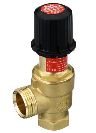 Danfoss Überströmventil AVDO 25 Rp 1, ECK, Innen-Muffeng./Nip.