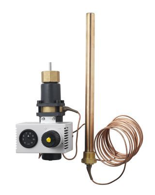 Danfoss Schutz Temp. Wächter STFW 10 - 75 C, R 1, mit Bronze Tauchhülse