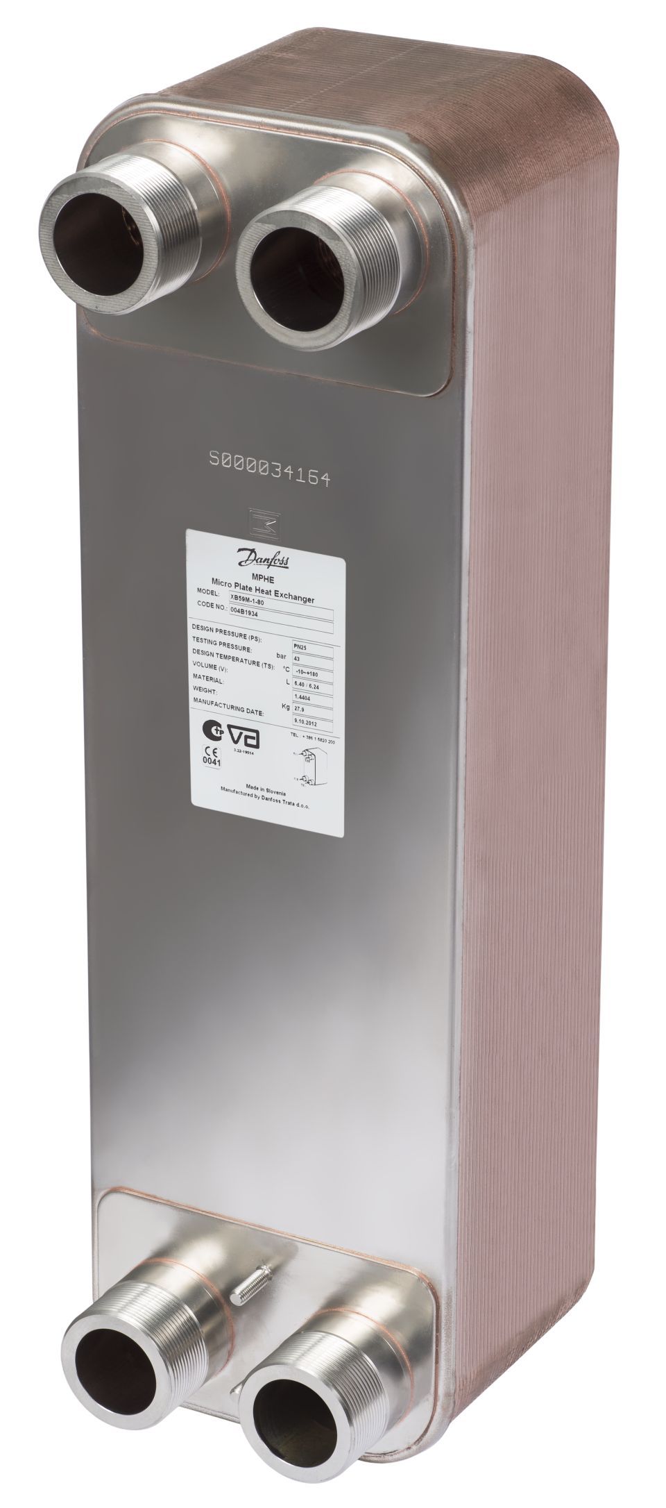 Danfoss Plattenwärmeübertrager