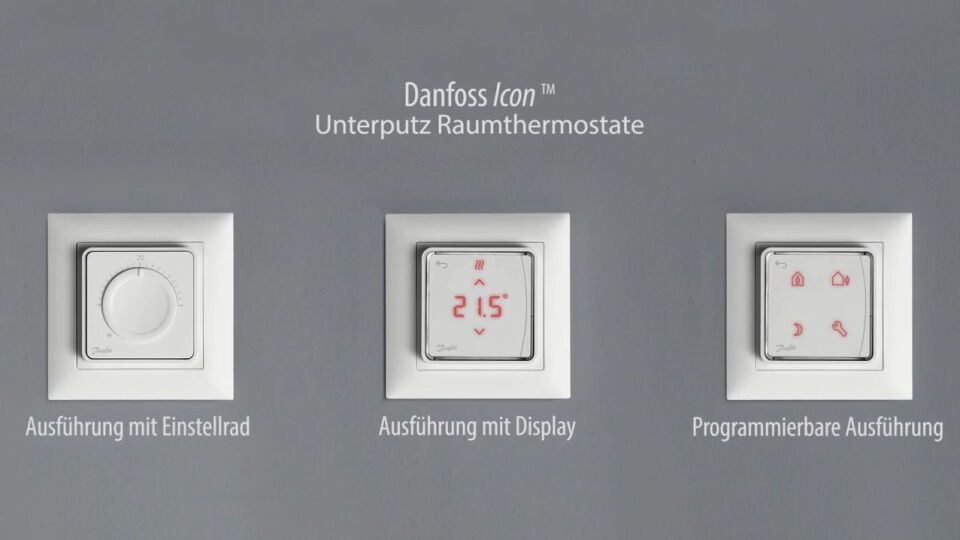 Intelligente Raumthermostate Danfoss Icon™