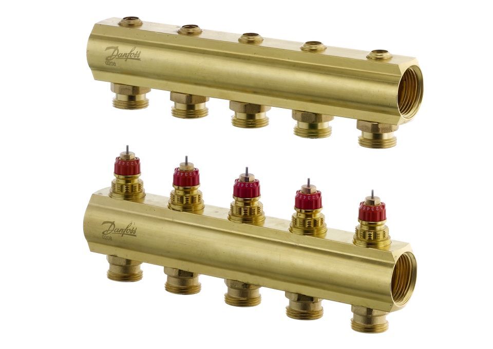 Danfoss FBH-Verteiler