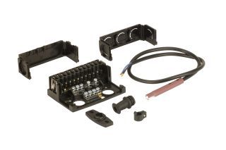 Danfoss Vorderplatte für Kabelfüh. mitEntl für Ölfeuerungsautomaten Typ OBC