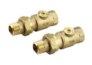 Danfoss Verschraubung mit Kugelhahn DN 15 x Rp 1/2