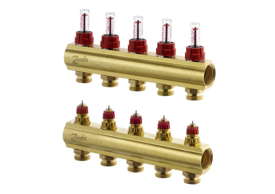 Danfoss FBH-Verteiler