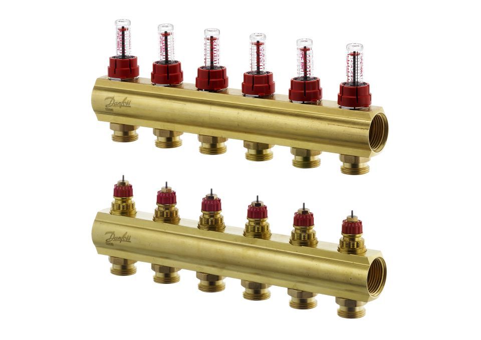 Danfoss FBH-Verteiler