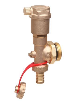 Danfoss Endstück FHF-EA einschl. autom. Entlüftungsvententil