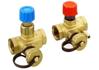 Danfoss Absperr-/Regulierventil USV-Set USV-Set 15 (1 USV-I, 1 USV-M), Rp 1/2