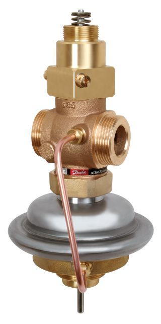 Danfoss Vol.-stromregl. AVQMT mit Stellv. DN15, Kvs 0,4, PN 25, RG5, G 3/4 A