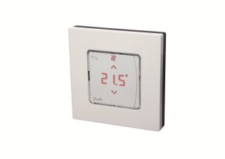Danfoss Aufputzraumthermostat Icon Funk Funk, Batteriebetrieb, LED-Display, Aufp