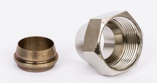 Danfoss Klemmverbinder G 5/4 Innengewinde auf 28mm für Stahl- und Kupferrohre (10St.)