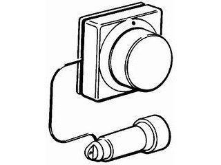 Danfoss Fühlerelement RA 5068 Ferneinstellelement 8 m, Reinweiß