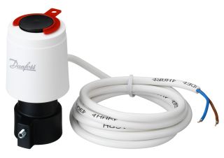 Danfoss Thermostat Stellantrieb TWA-A/NC für RA-Gehäuse, 24 V ac/dc, Kabel 10 m