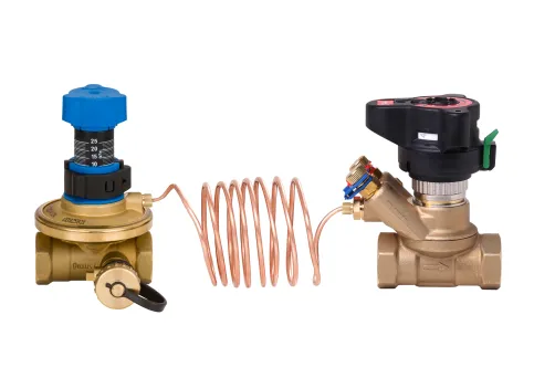 Automatische Strangventile, Set aus ASV-PV und ASV-BD