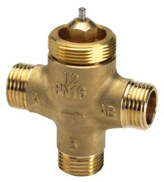 Danfoss 3-Wege-Ventil VZL 3 DN 15, kvs 0,25/0,25