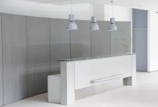 Anwendungsbeispiel Rezeptionstresenk