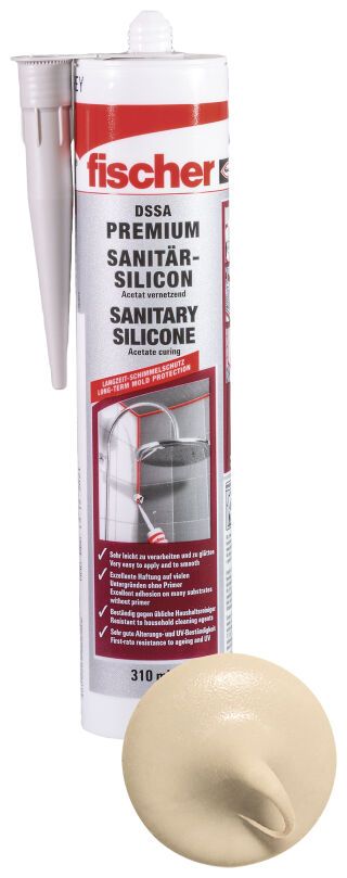 Sanitärsilicon DSSA 310 bahama-beige DSSA BG SAN.SIL.310 D/GB