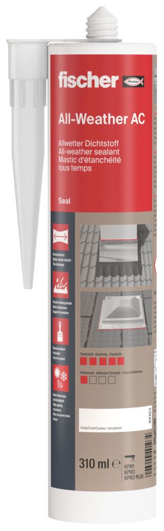 fischerwerke Allwetterdichtstoff All Weather AC (DDK)