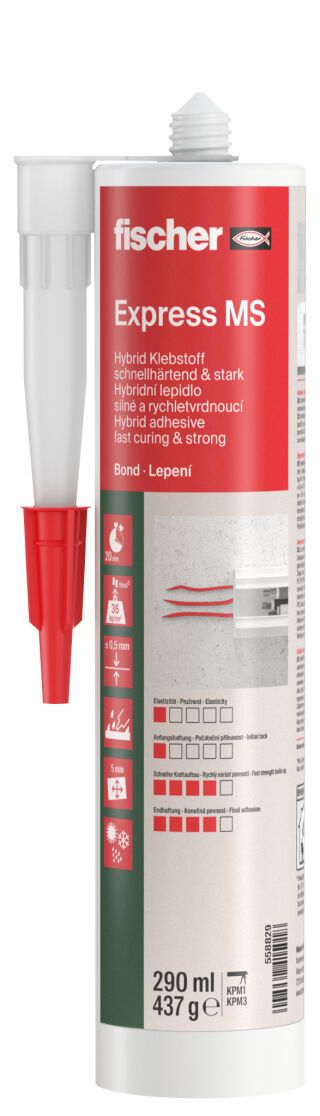 fischerwerke Hybrid-Klebstoff Express MS