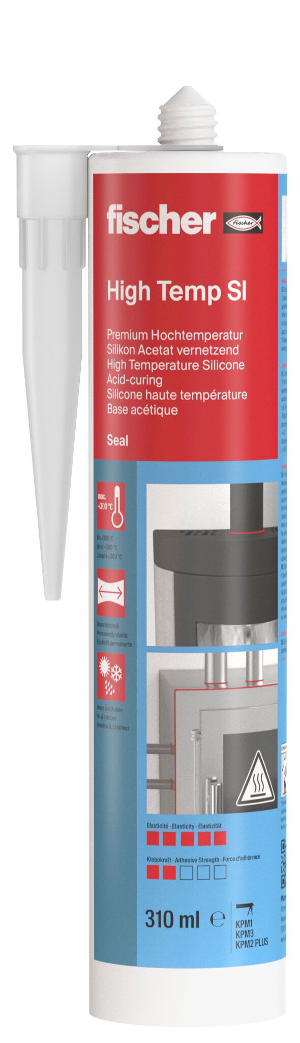 fischerwerke Hochtemperatursilicon High Temp SI (DHS)